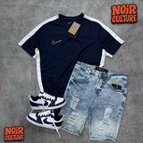 Kit NK Academy com Bermuda Jeans e Borough