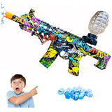 Brinquedo Metralhadora Lançadora de Bolinhas de Gel com Brindes