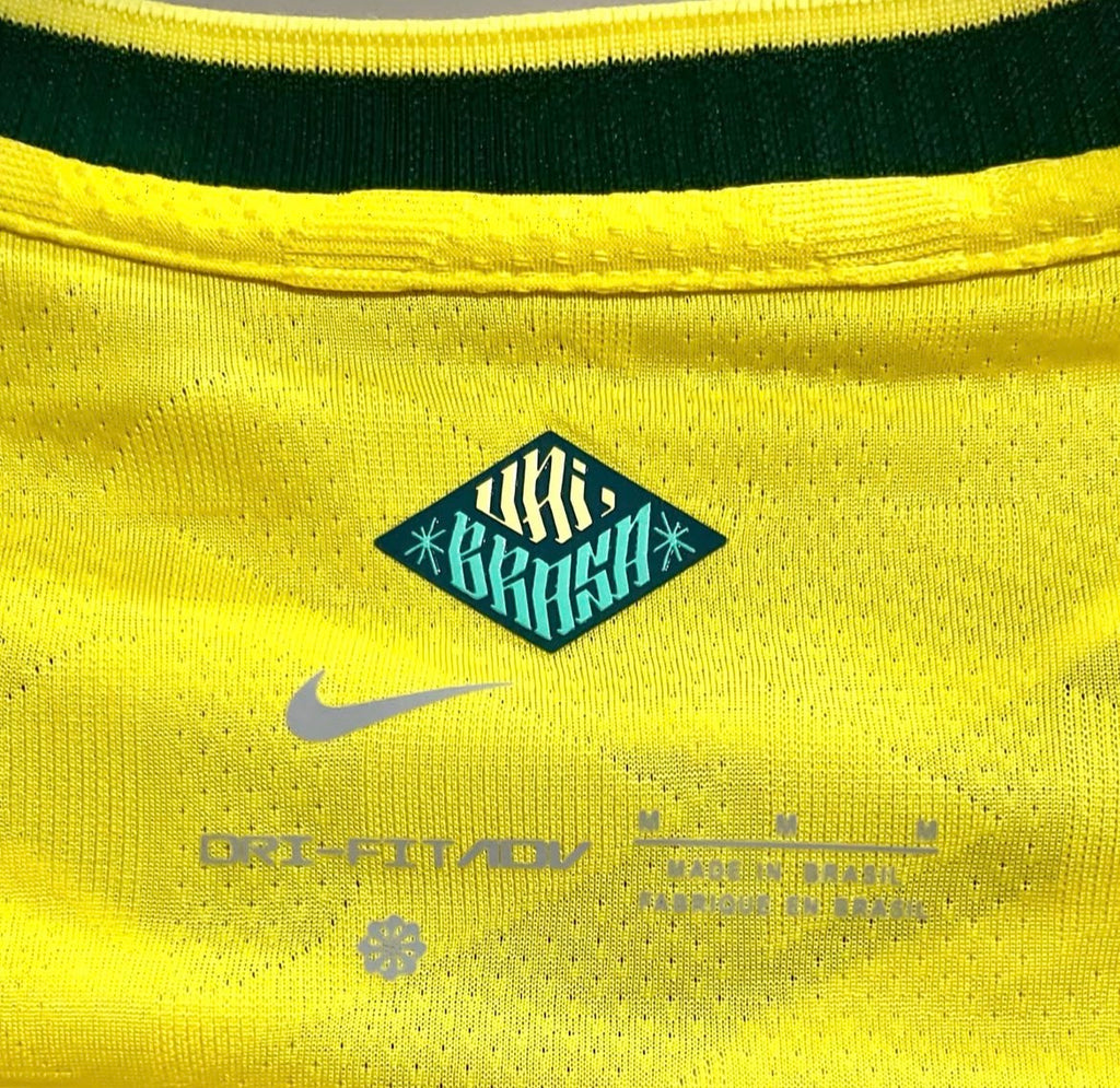 Camisa NK Seleção Brasileira Uniforme I Jogador Copa do Mundo