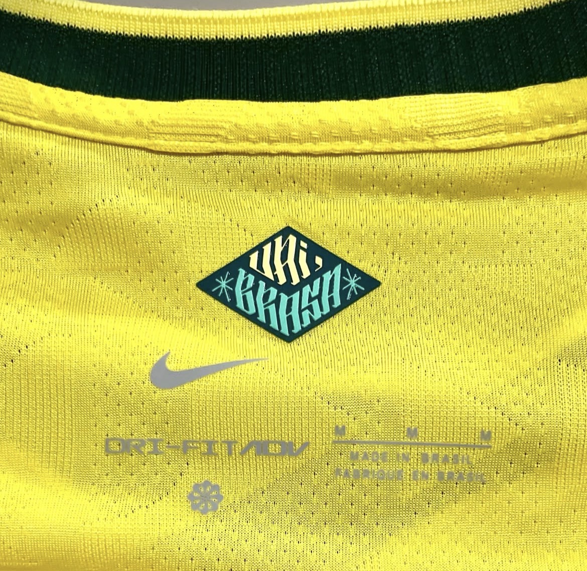 Camisa NK Seleção Brasileira Uniforme I Jogador Copa do Mundo