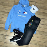 Kit Completo Pma BMW Motosport com Jeans, Boné, Tênis e +