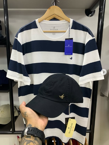 KIT BONÉ E CAMISETA BROOKSFIELD
