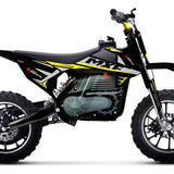 Mini Moto Cross Infantil Ferinha Elétrica Mxf 500w Amarela