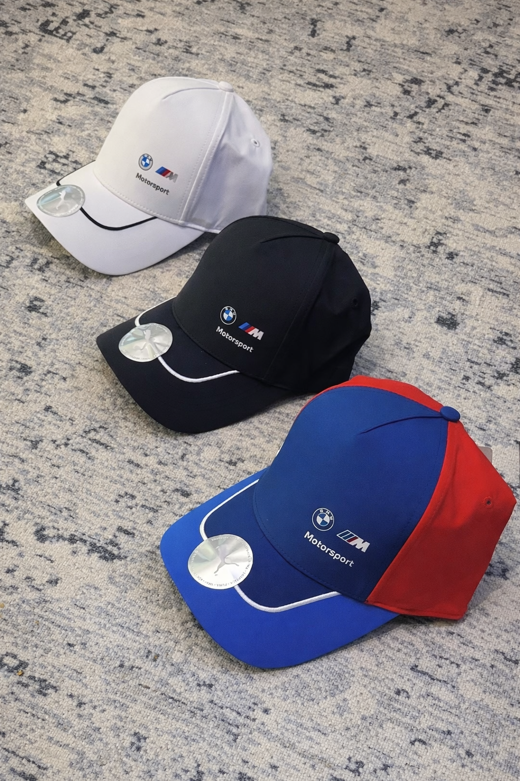 Kit 3 Bonés Pma BMW Motosport