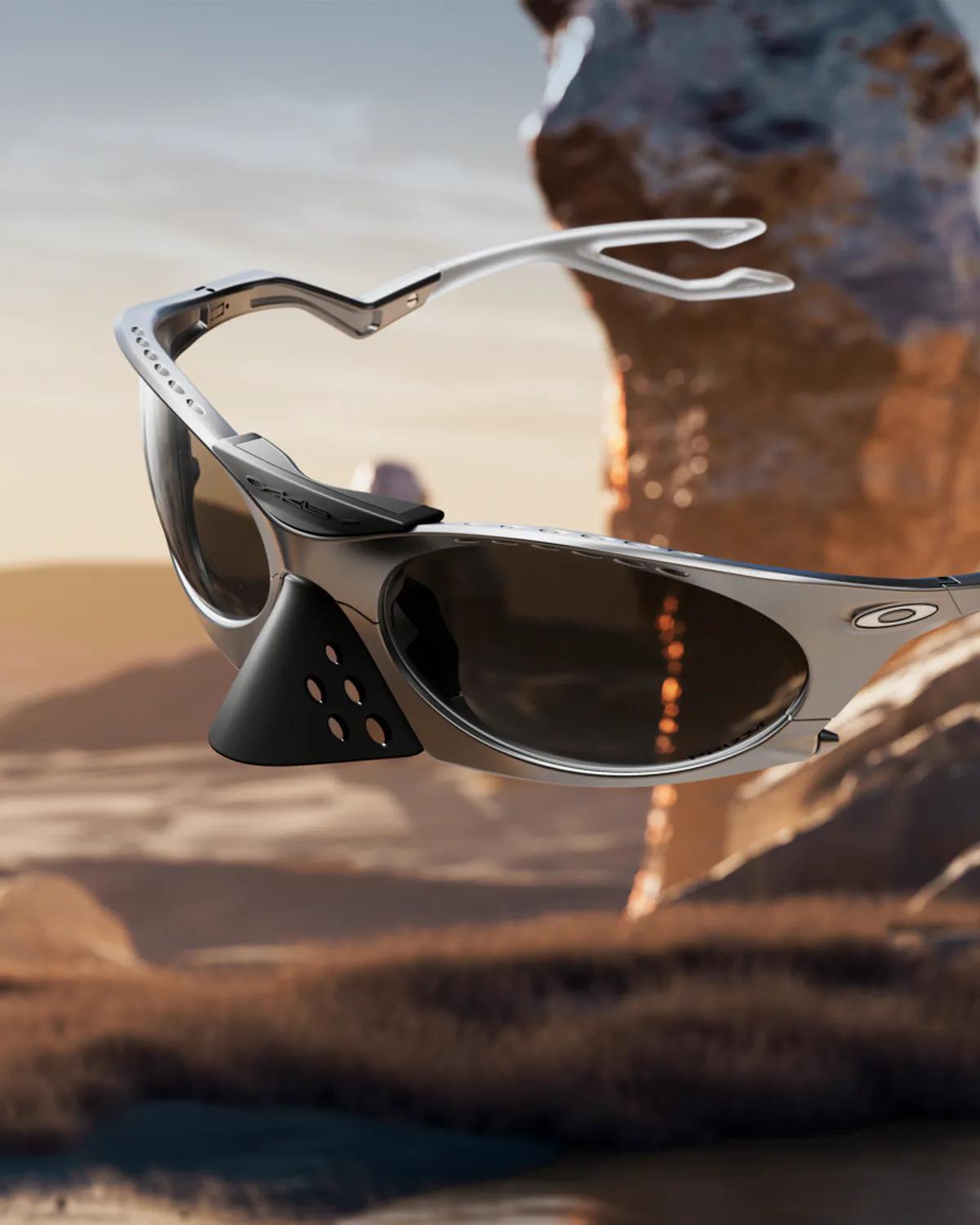 Óculos Okley Plantaris TI Raw Titanium Cinza
